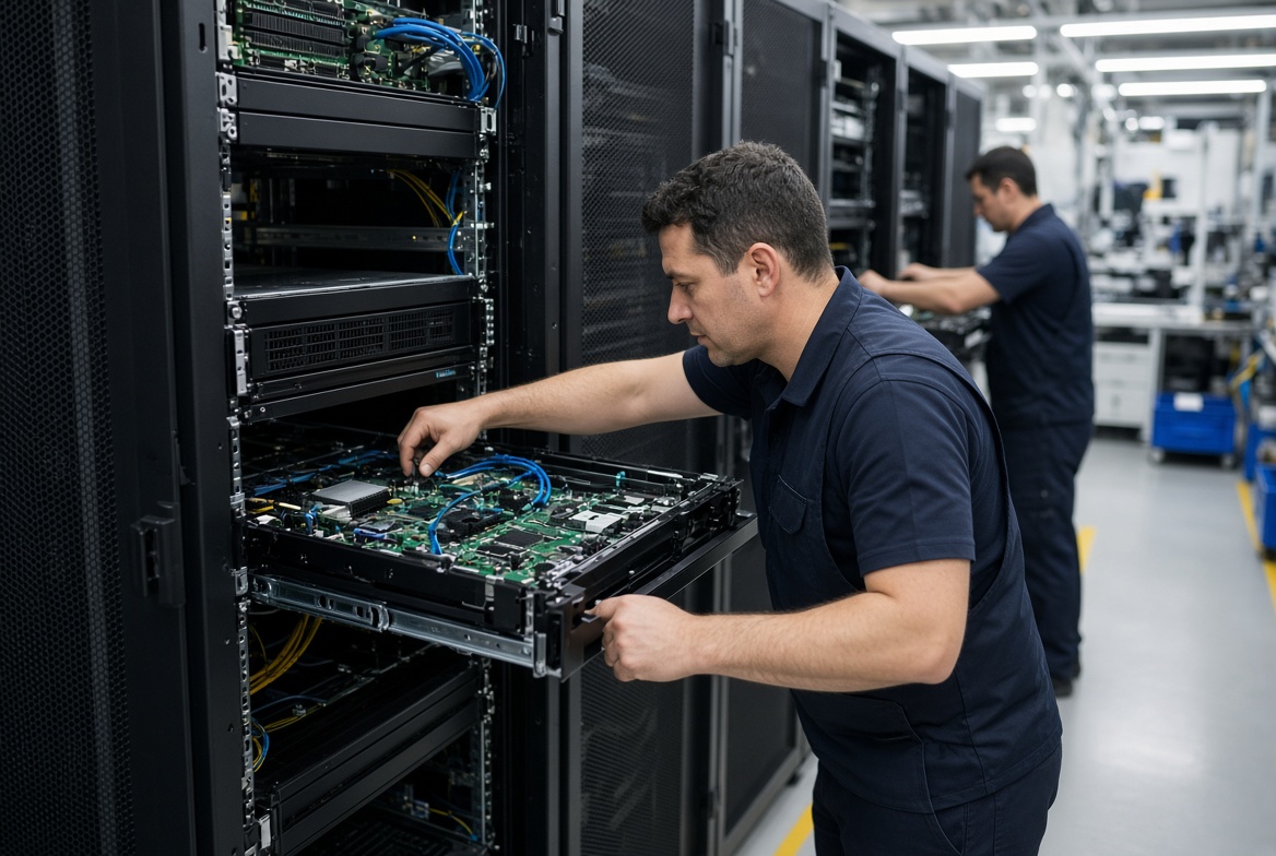 Server chassis integration